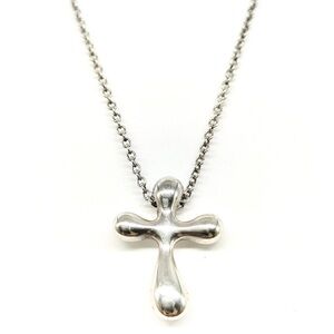 Tiffany & co Peretti cross necklace